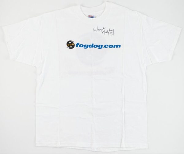 1990s Wayne Gretzky Signed Shirt