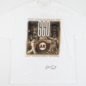 2000s Willie May Signed Shirt