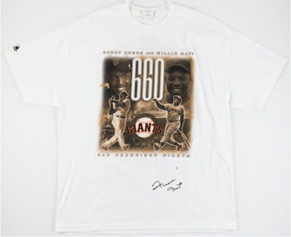 2000s Willie May Signed Shirt